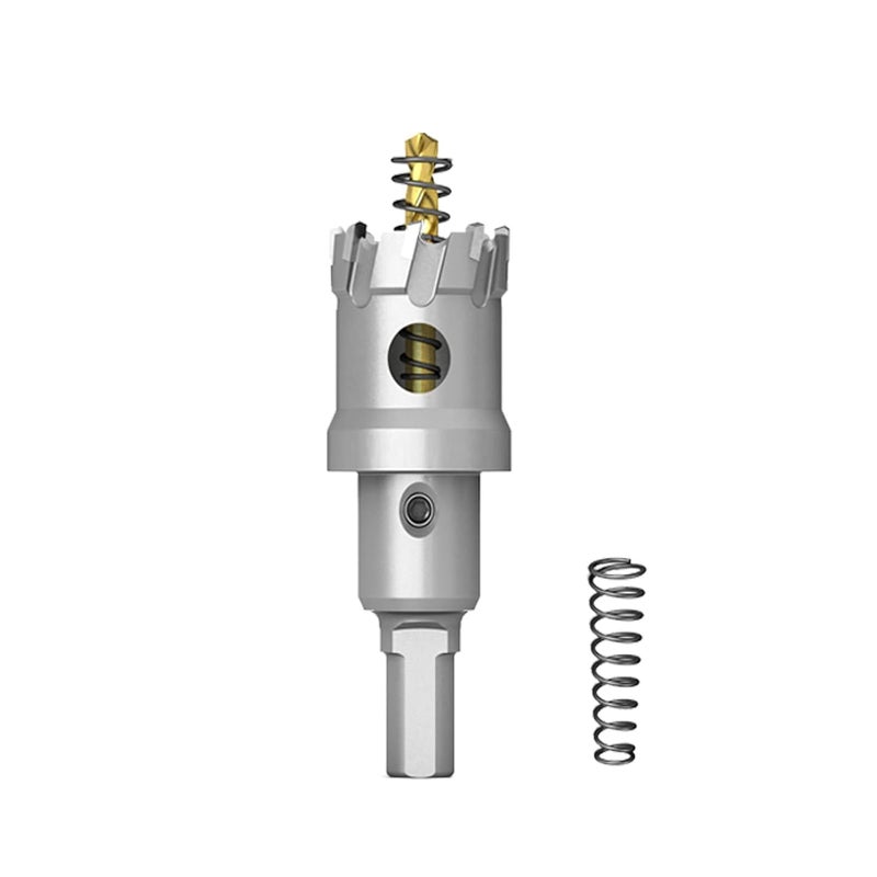 GSTK Upgrade Heavy Duty Carbide Hole Saw, Metal Steel Hole Saw Drill Bit, TCT Hole Cutter-Alloy Hardness Upgrade, Life Upgrade,Use for Stainless Steel, mild Steel, Iron, Copper,etc (26mm|1-1/64") - Image 1